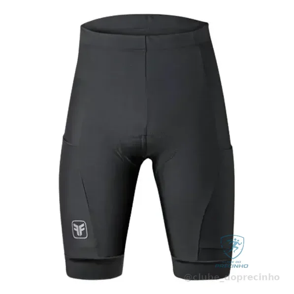 Bermuda Ciclismo Masculina Free Force Basic Preto