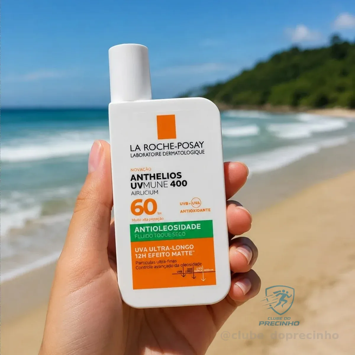 La Roche Posay, Anthelios UVmune Airlicium, Protetor Solar Facial, 40Ml