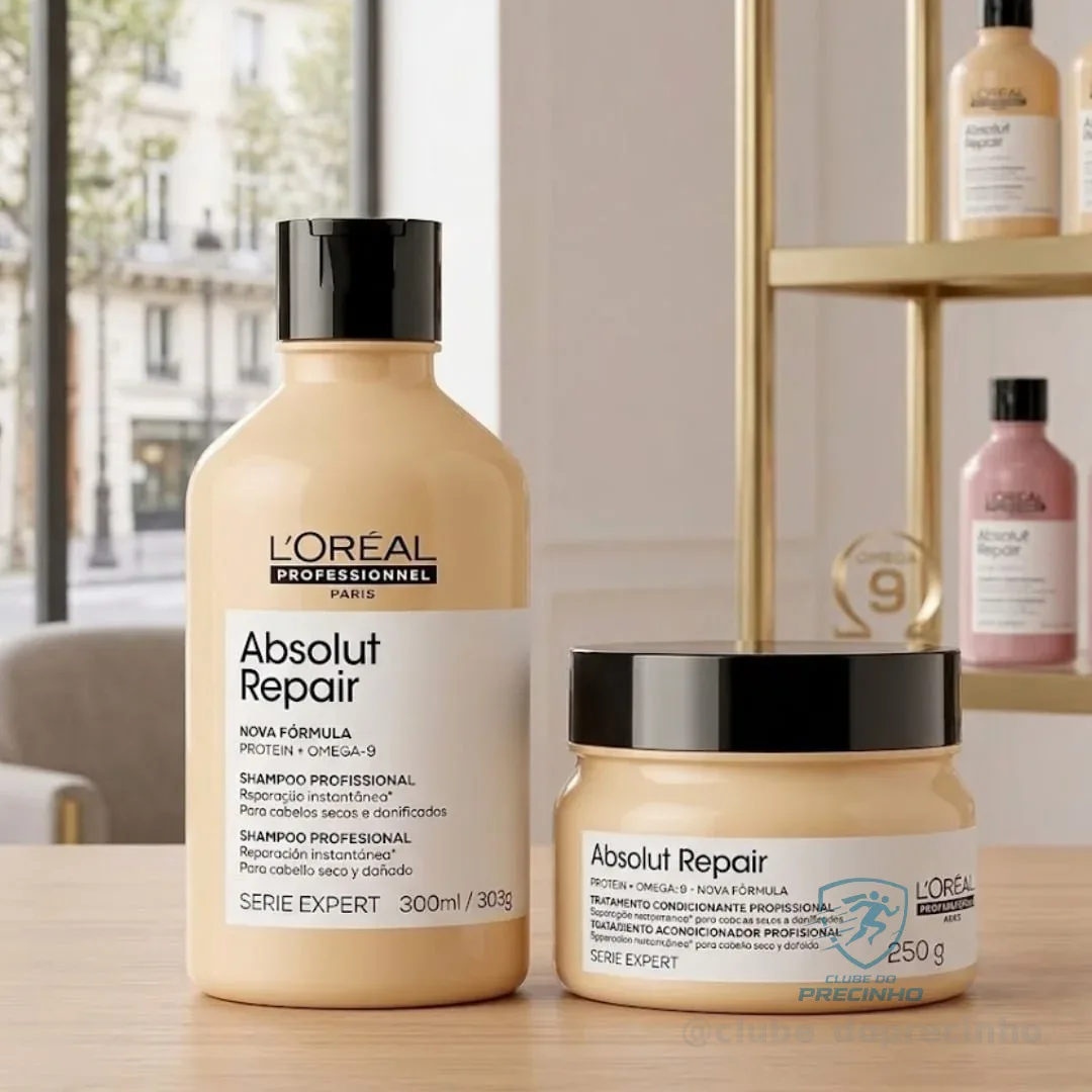 L'Oréal Absolut Repair Gold Quinoa Kit Cuidados (2 produtos)