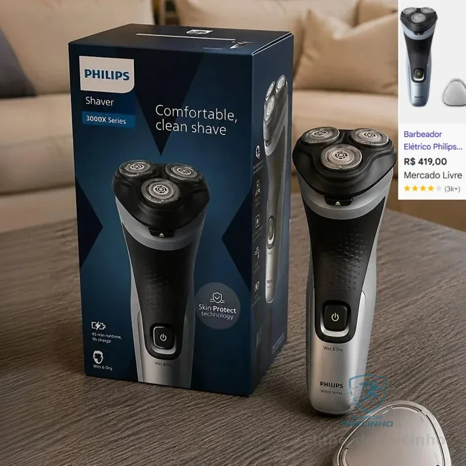 Barbeador Elétrico Philips Comfort Cut X3063/00