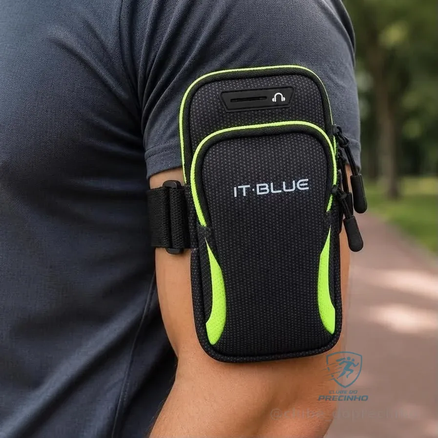 Braçadeira Suporte Porta Celular Braço Corrida Bike Academia