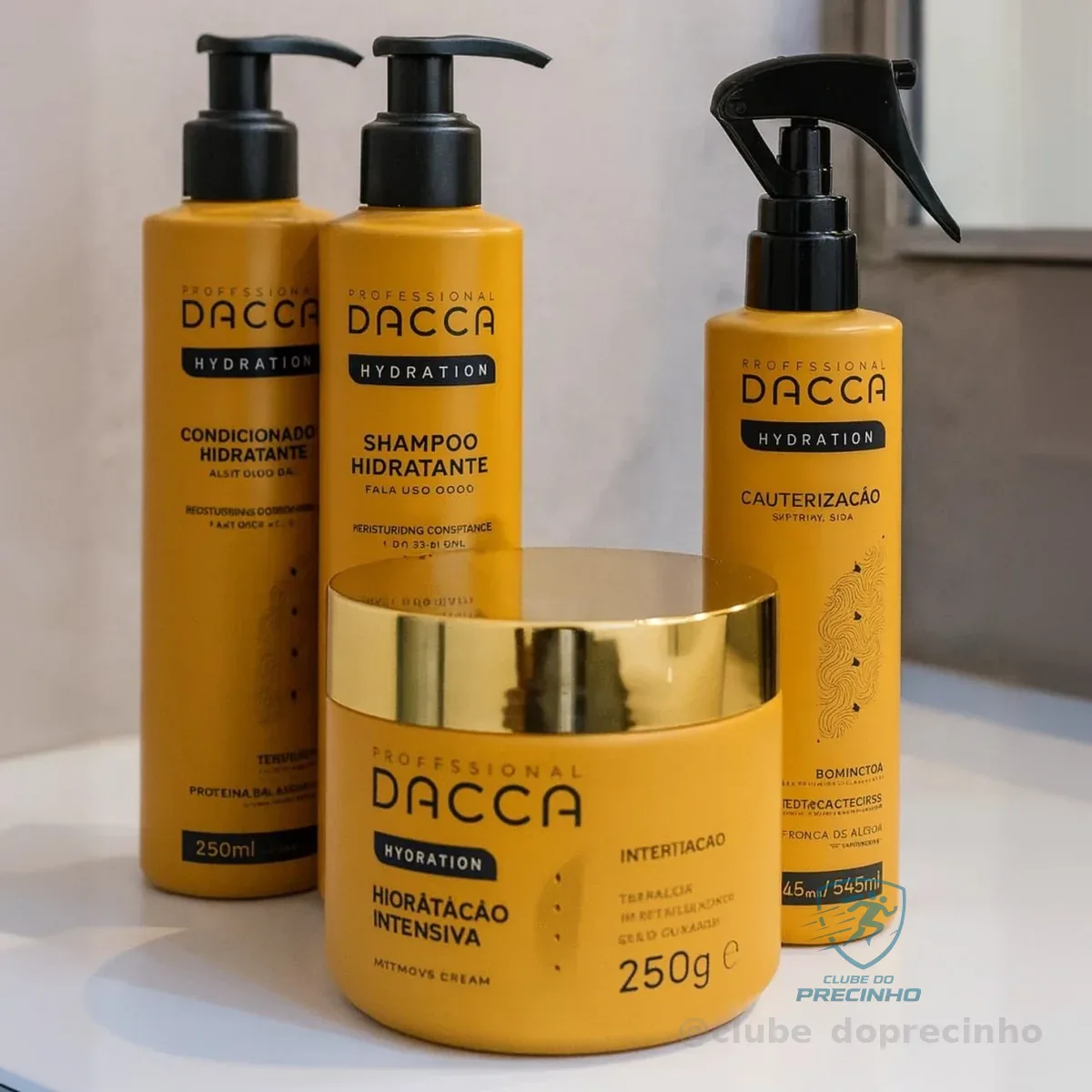 Kit De Cauterização Dacca Profissional Máscara De Hidratação