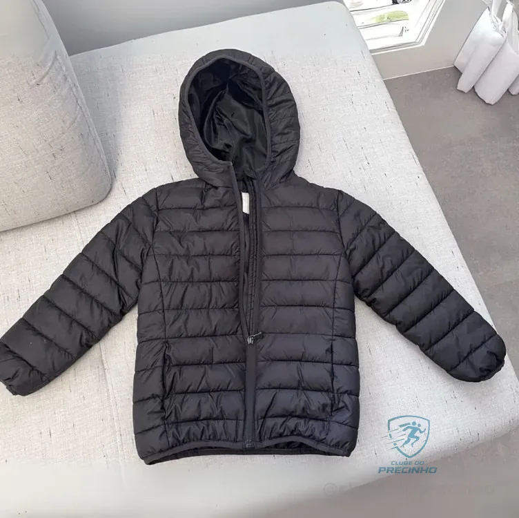 Jaqueta Infantil Juvenil Forrada Puffer Teen