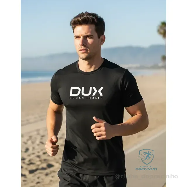 Camiseta Dux Premium Camisa Fitness Dry Fit New Logo