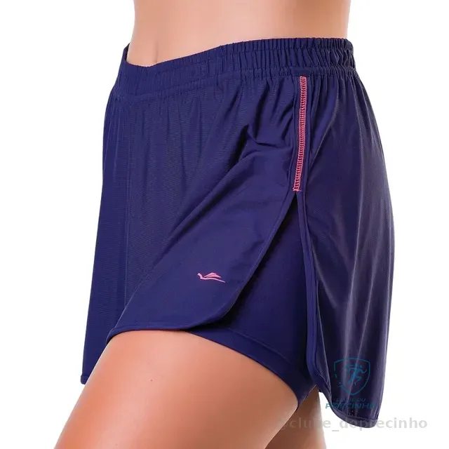 Short Saia Academia Beach Tennis Fitness Feminino Elite Dry