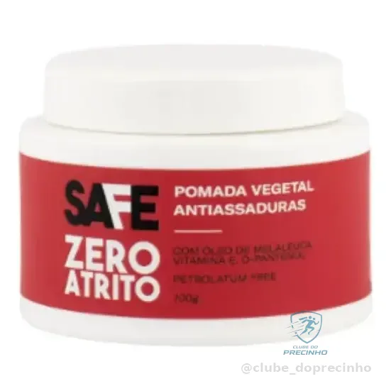 Pomada 100% Vegetal Safe Runners Zero Atrito 100g