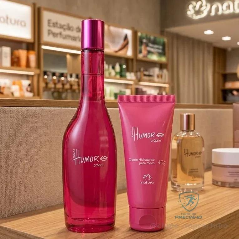 Kit Humor: Hidratante Para Mãos 40g + Deo Colônia 75ml