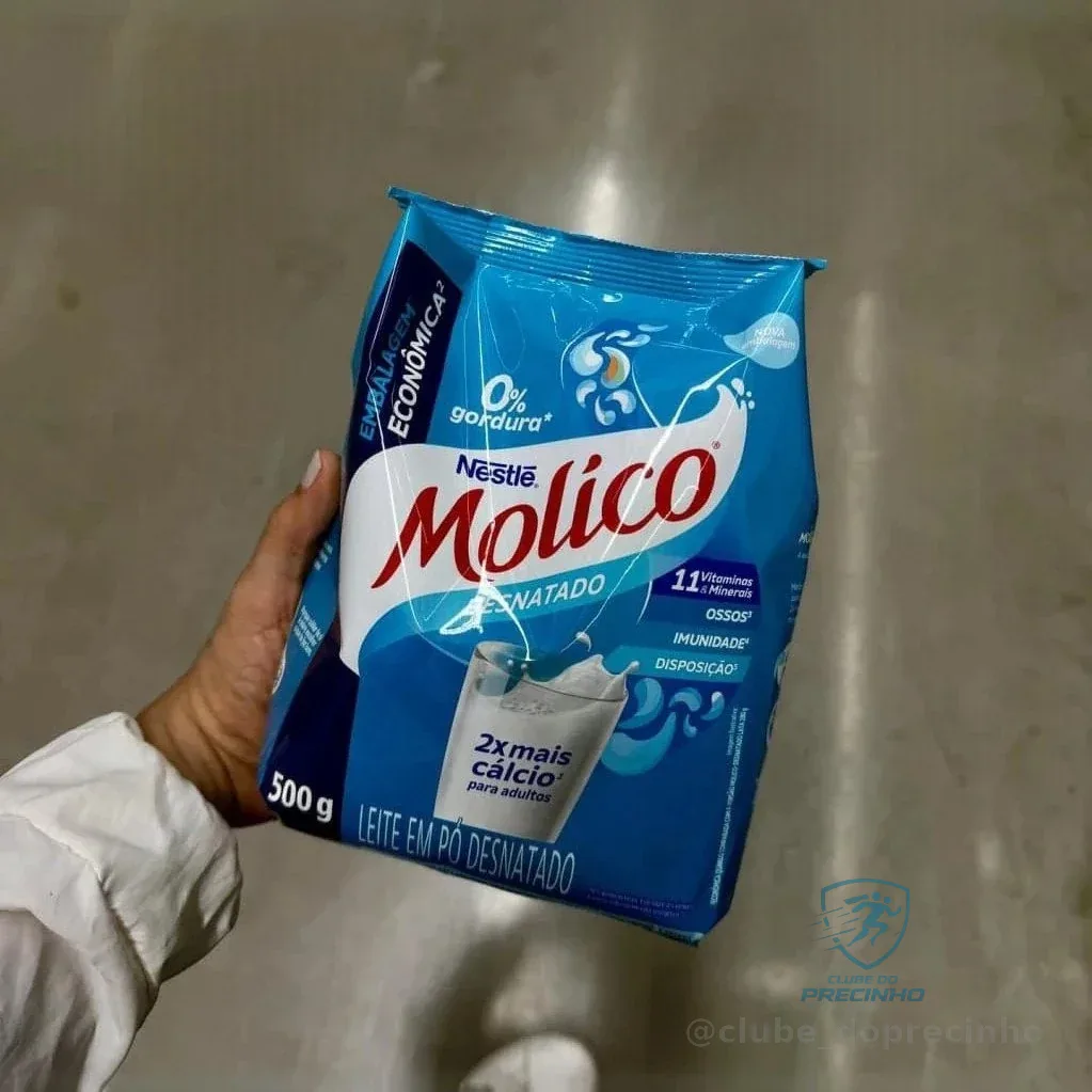 Molico Leite Em Pó Desnatado Total Cálcio 500G