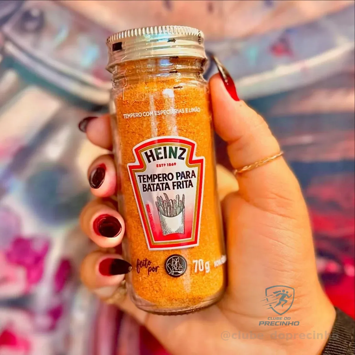 Heinz Tempero Para Batata Frita Vidro 70G