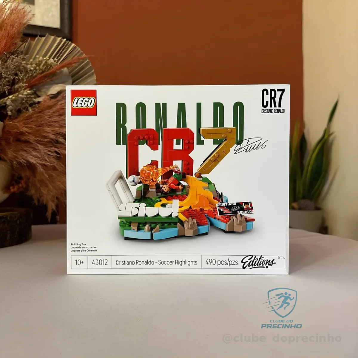 Lego Editions Destaques Do Futebol: Cristiano Ronaldo 43012
