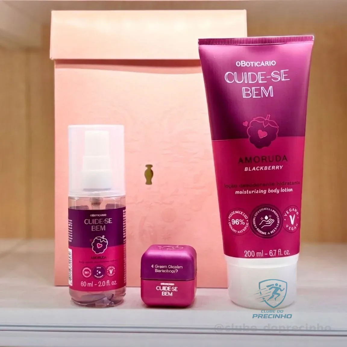 O Boticário Cuide-se Bem Amoruda Kit