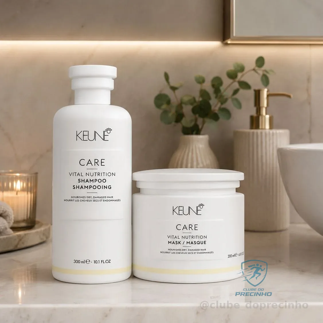 Kit Keune Care Vital Nutrition Dupla (2 Produtos)