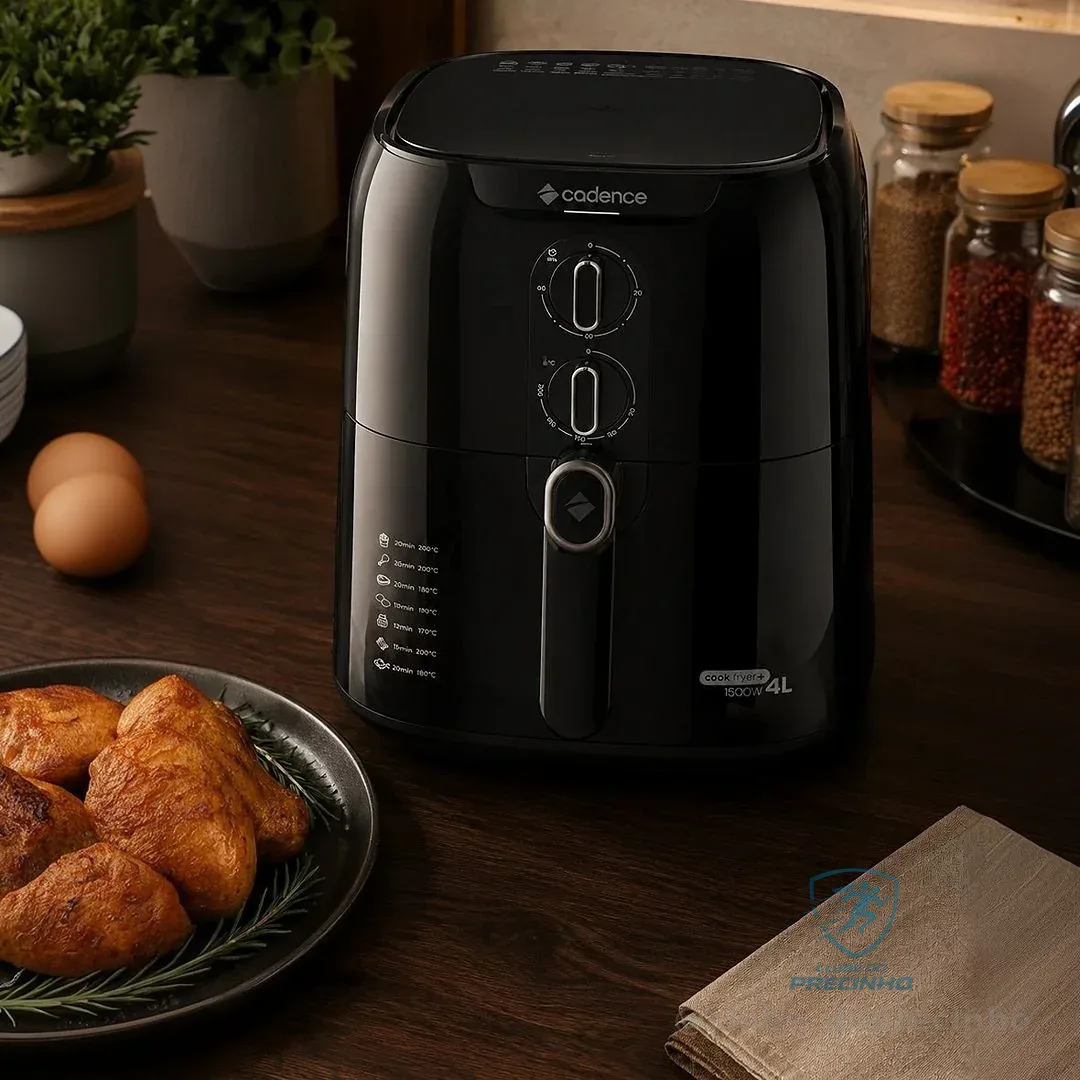 Fritadeira Sem Óleo 4L Cadence Cook Fryer +