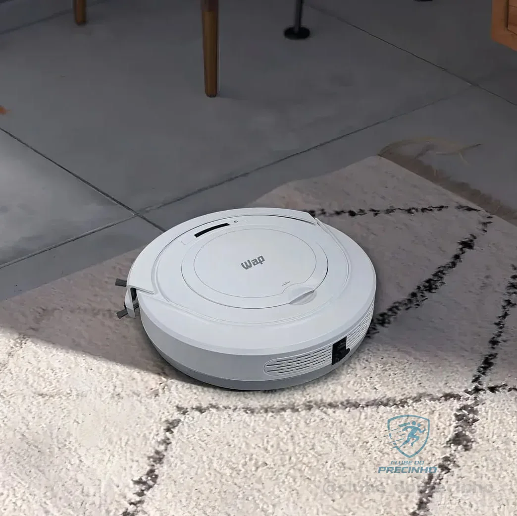 Robô Aspirador de Pó WAP Robot W90 Pérola Bivolt