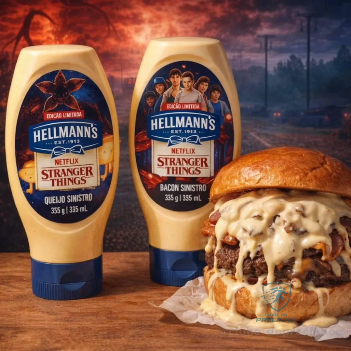 Hellmann's Maionese Queijo Squeeze 335g