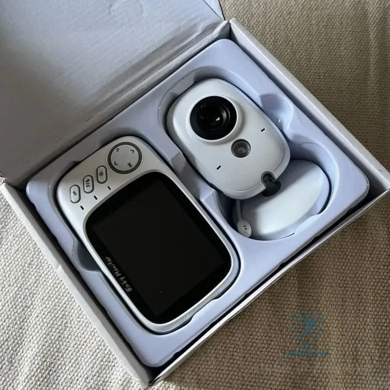Baba Eletrônica Baby Monitor Vb603 Visão Noturna Dual Audio Cor Branco Estary Shop