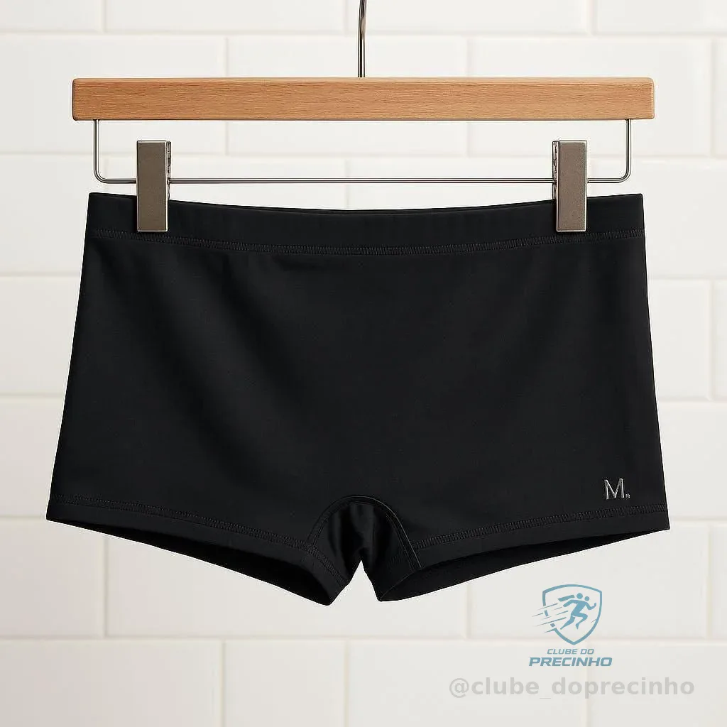 Sunga Boxer Mash Lisa Cordão de Regulagem