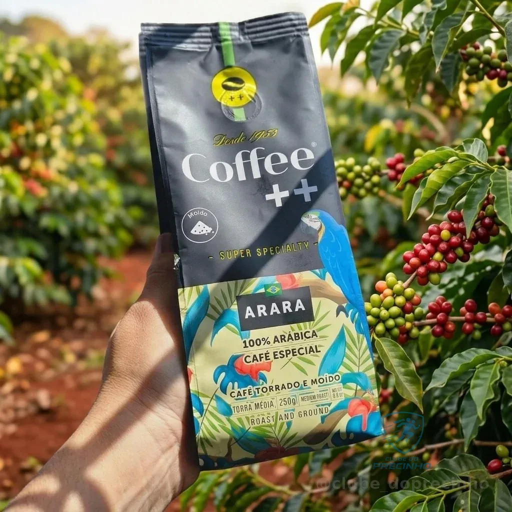 Coffee Mais │Café Super Especial ARARA Torrado e Moído│100% Arábica │ Torra Média │250g