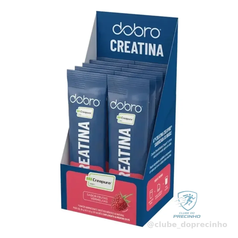 Dobro Stick Creatina Creapure Frutas Vermelhas 10un 3,5g Frutas Vermelhas