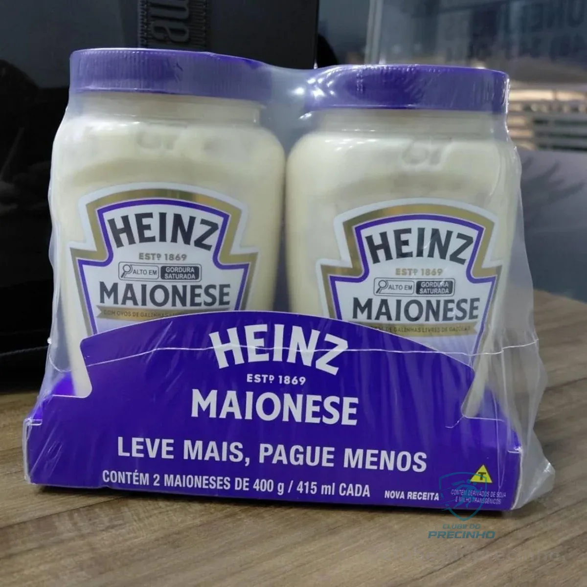 Heinz Pack Maionese Tradicional, 400G - 2 unidades