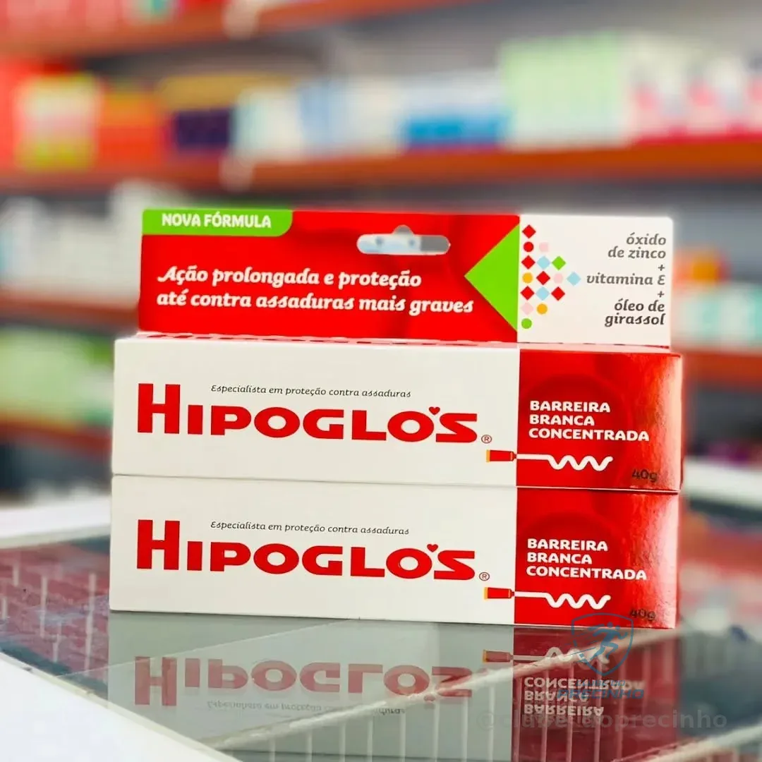 HIPOGLÓS® Creme Preventivo De Assaduras, 40g