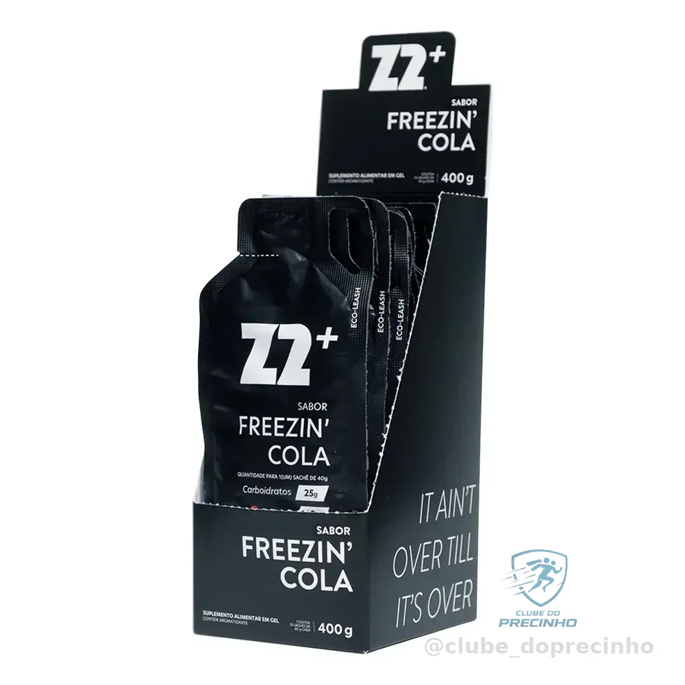 Energy Gel Z2+ Freezin Cola Box 10 Unidades Sabor Freezin´ Cola
