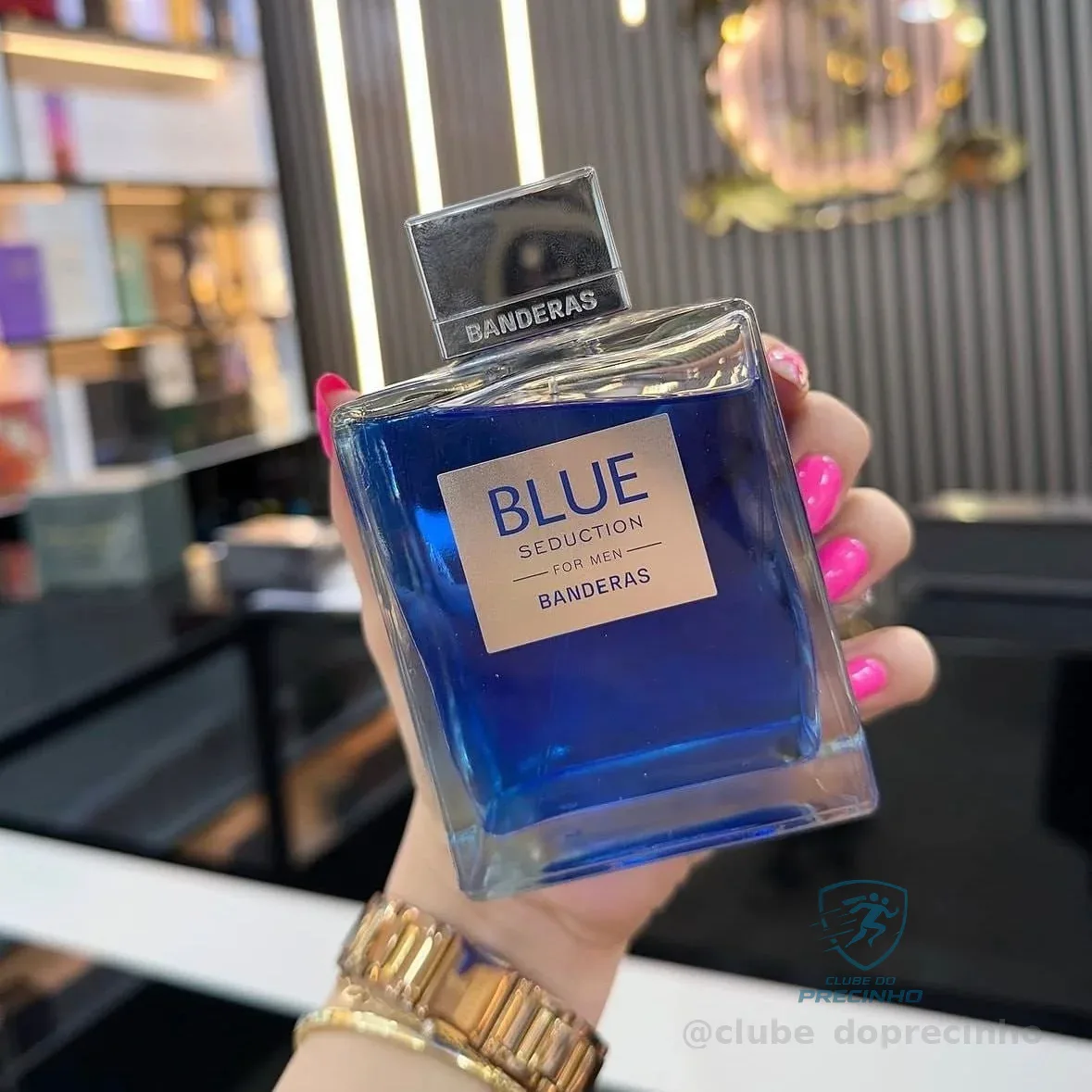 Perfume Masculino Banderas Blue Seduction EDT 200 ml