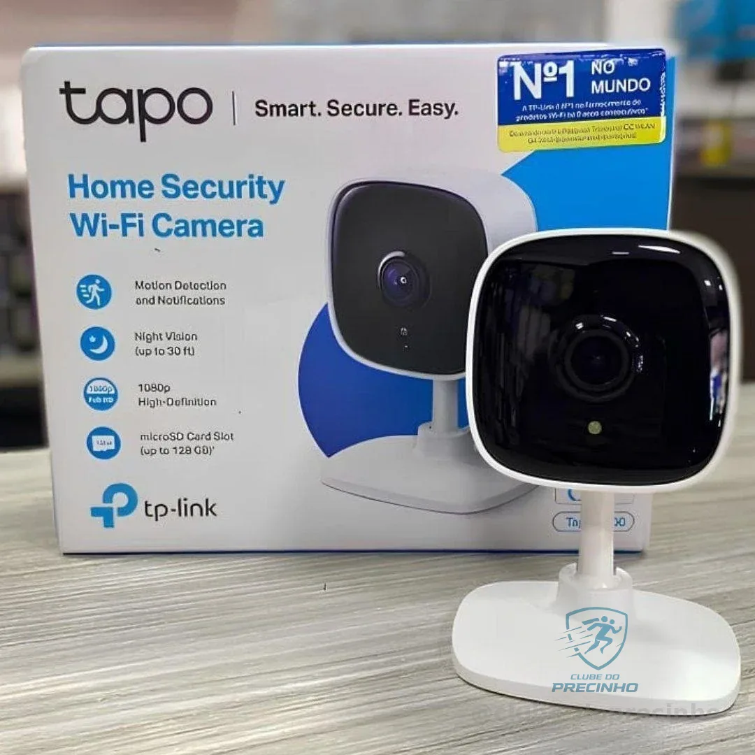 TP-Link Tapo C100 Câmera de Segurança Wifi 1080P Full HD