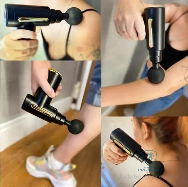 Pistola de Massagem Elétrica