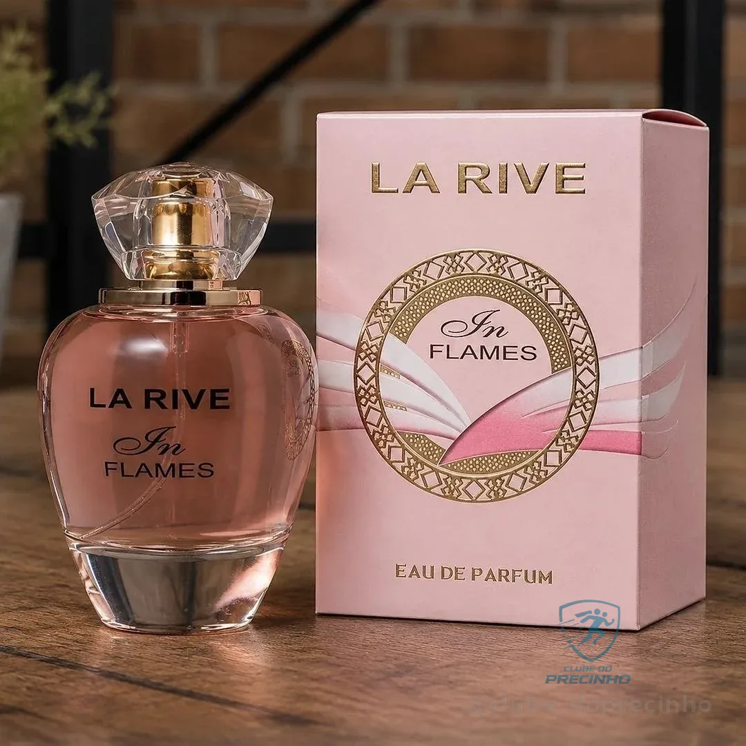 Perfume Feminino In Flames Eau De Parfum 90ml La Rive