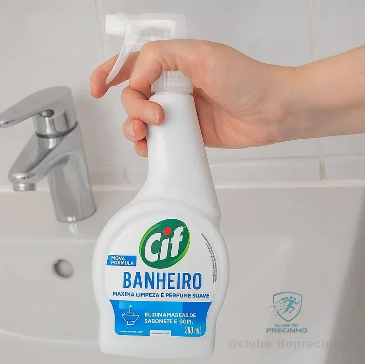 Cif Limpador Banheiro Sem Cloro 500Ml Gatilho