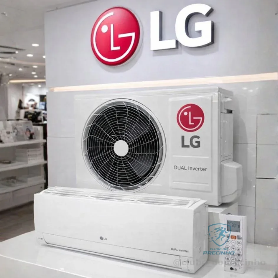 Ar Condicionado Split 12000 Btus Lg Dual Inverter Voice +ia Frio S3nq12ja31l.eb2gam1-220v