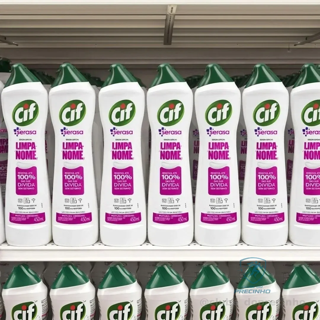 Cif Cremoso Limpeza Milagrosa Remove 100% Da Sujeira 450 Ml