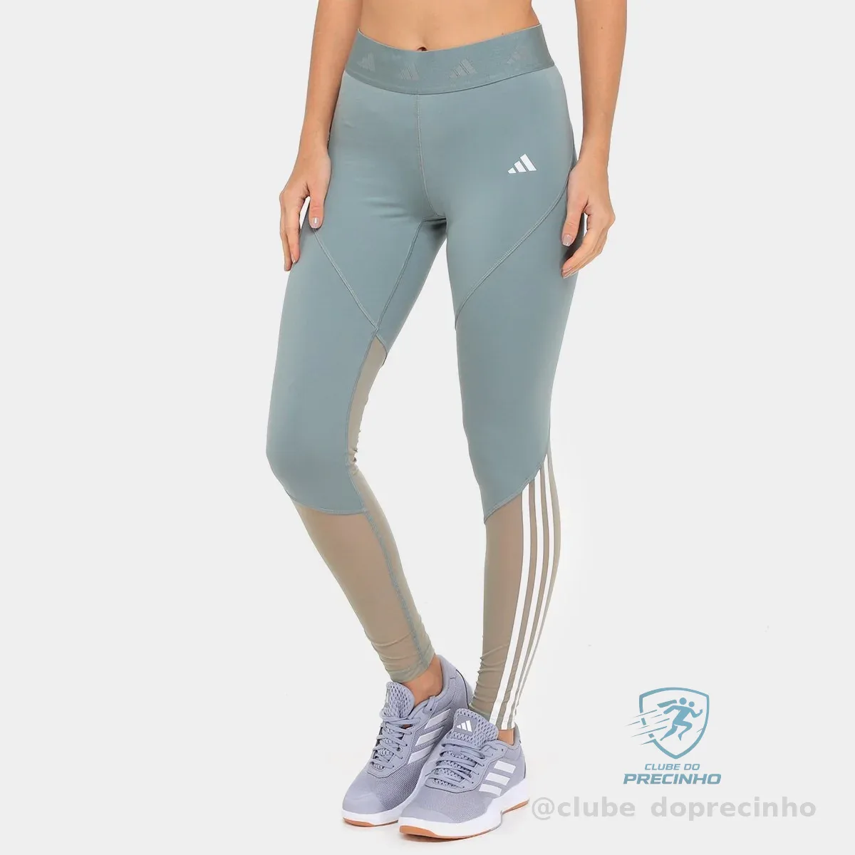 Calça Legging Adidas Hyperglam Feminina