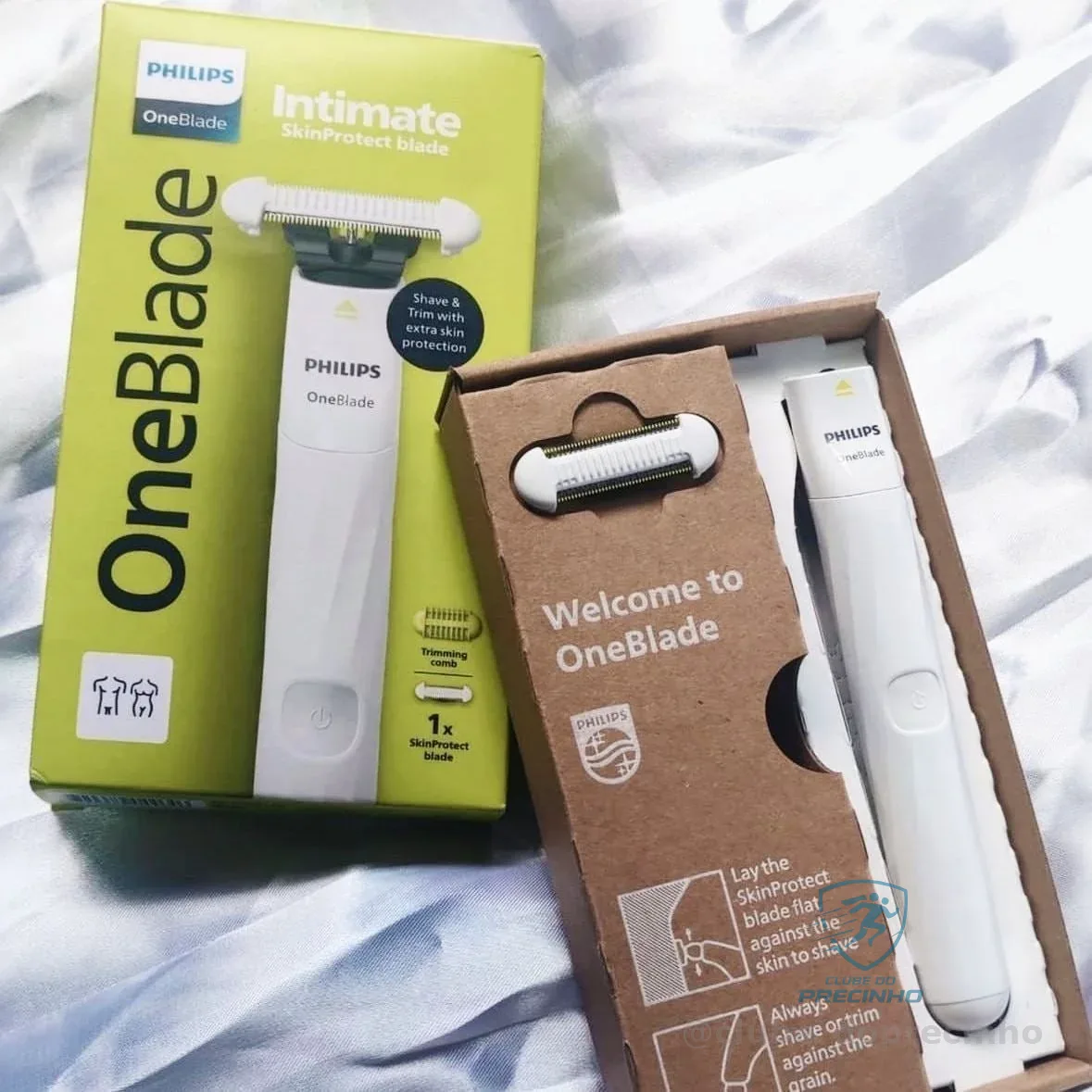 Aparador E Raspador Oneblade Intimate Qp1924/10 Philips