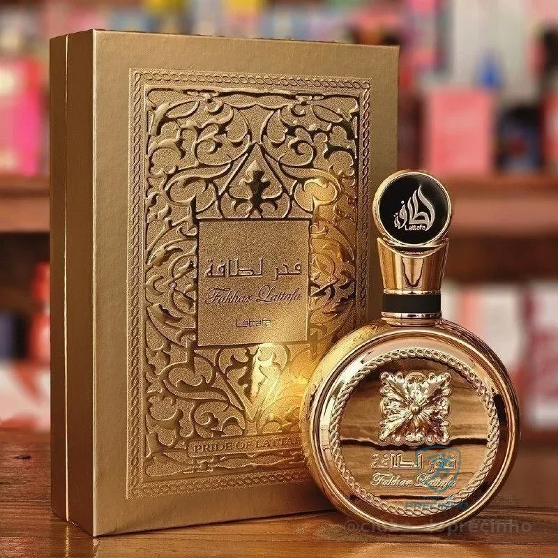 Perfume Árabe Lattafa Fakhar Gold Extrait Eau De Parfum 100ml