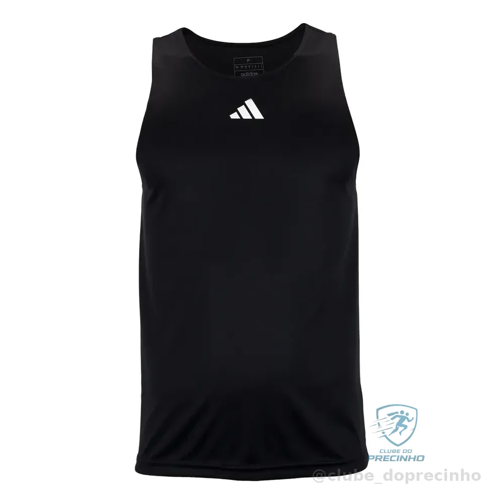 Camiseta Regata Masculino adidas Treino Básica Preto M