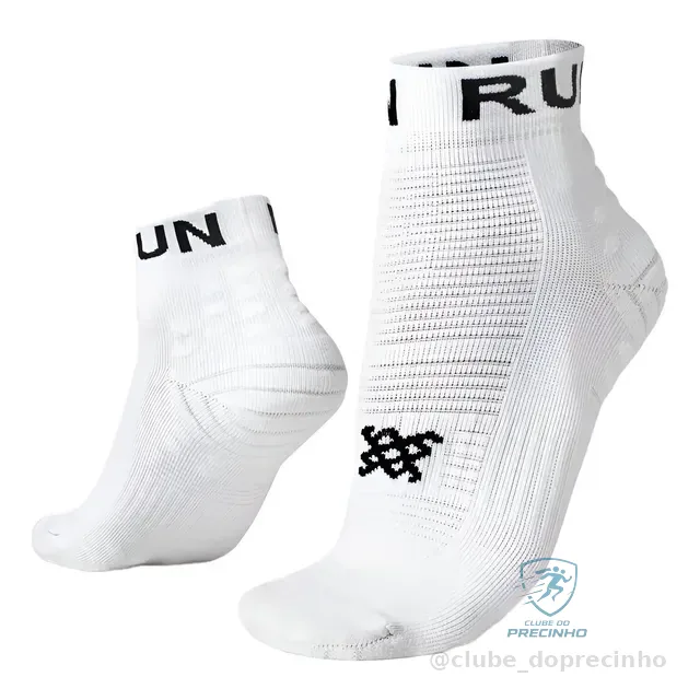 Meia Hupi Para Corrida Esporte Cano Curto Running Pro Run