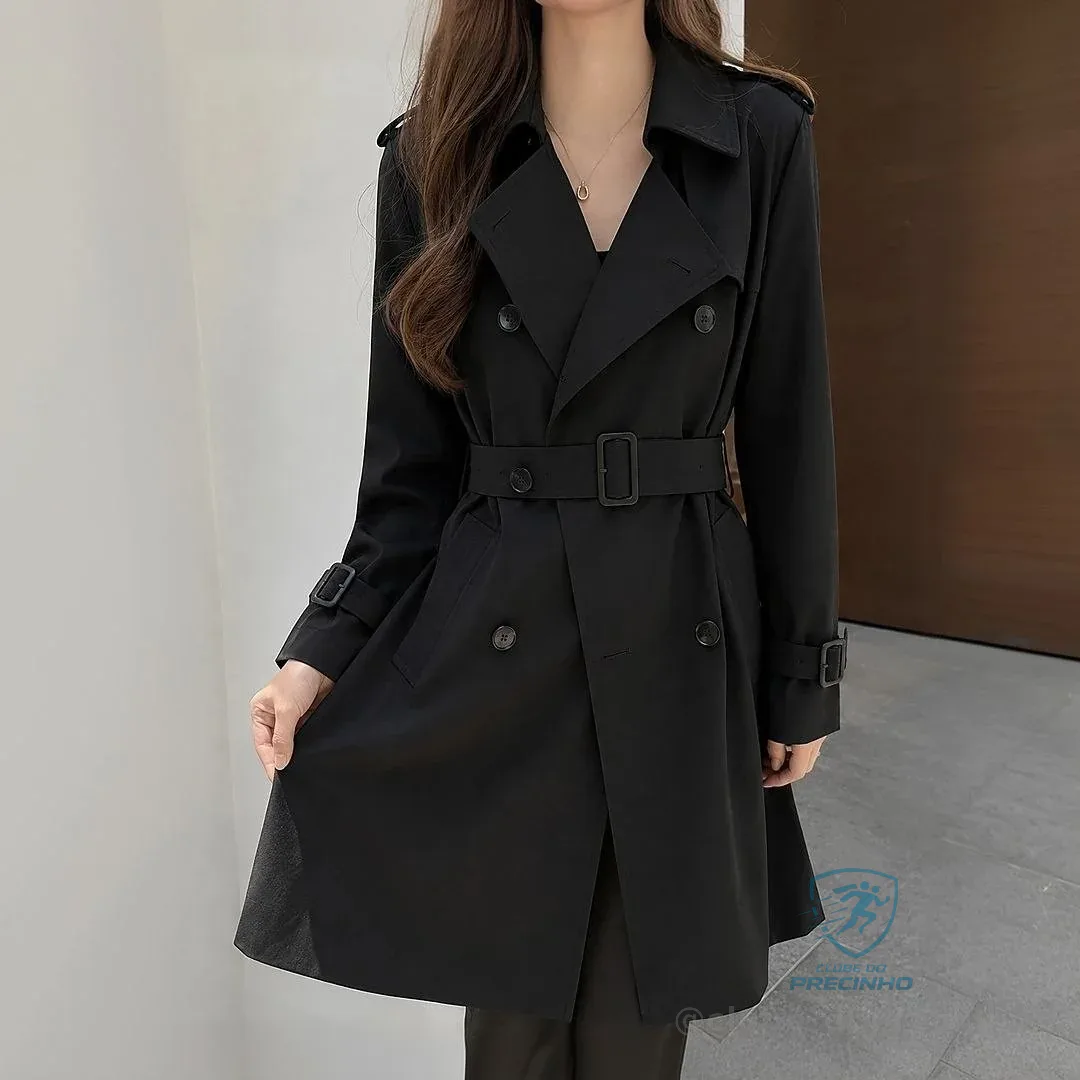 Sobretudo Feminino Elegante Parka (3 cores)