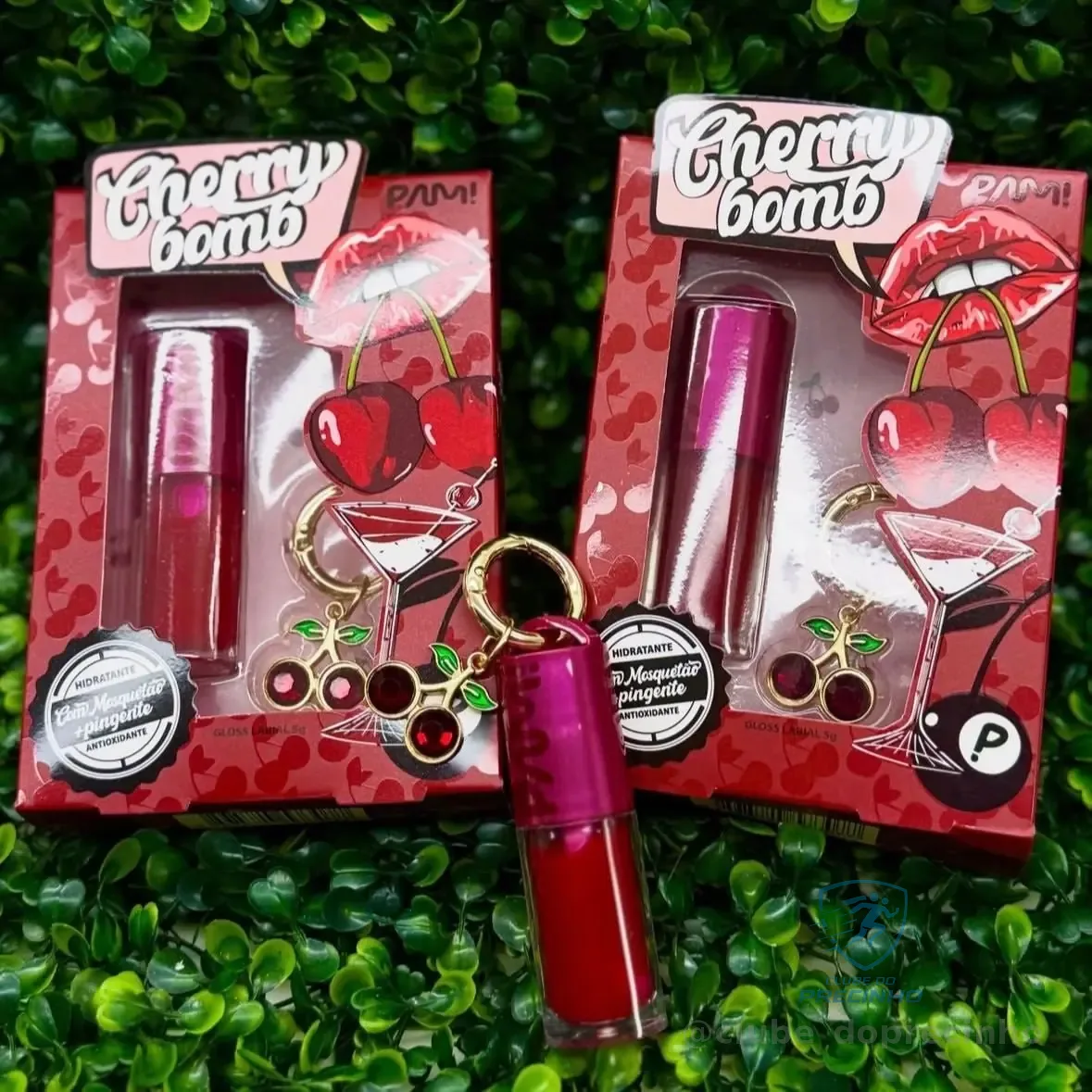 Gloss Labial Cherry Bomb Pam By Pamella 5g