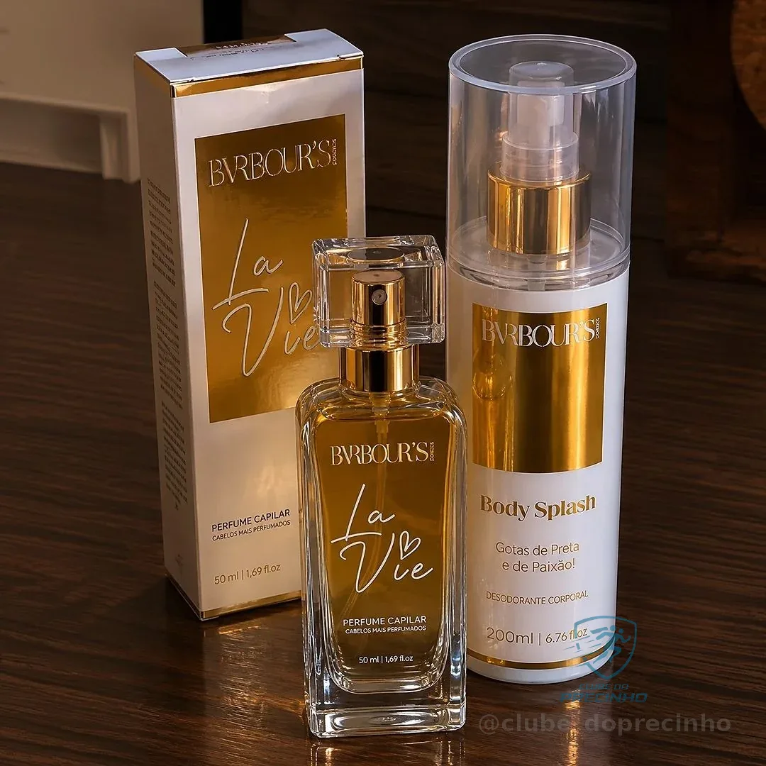 Perfume Capilar E Body Splash Living Grace Barbour's