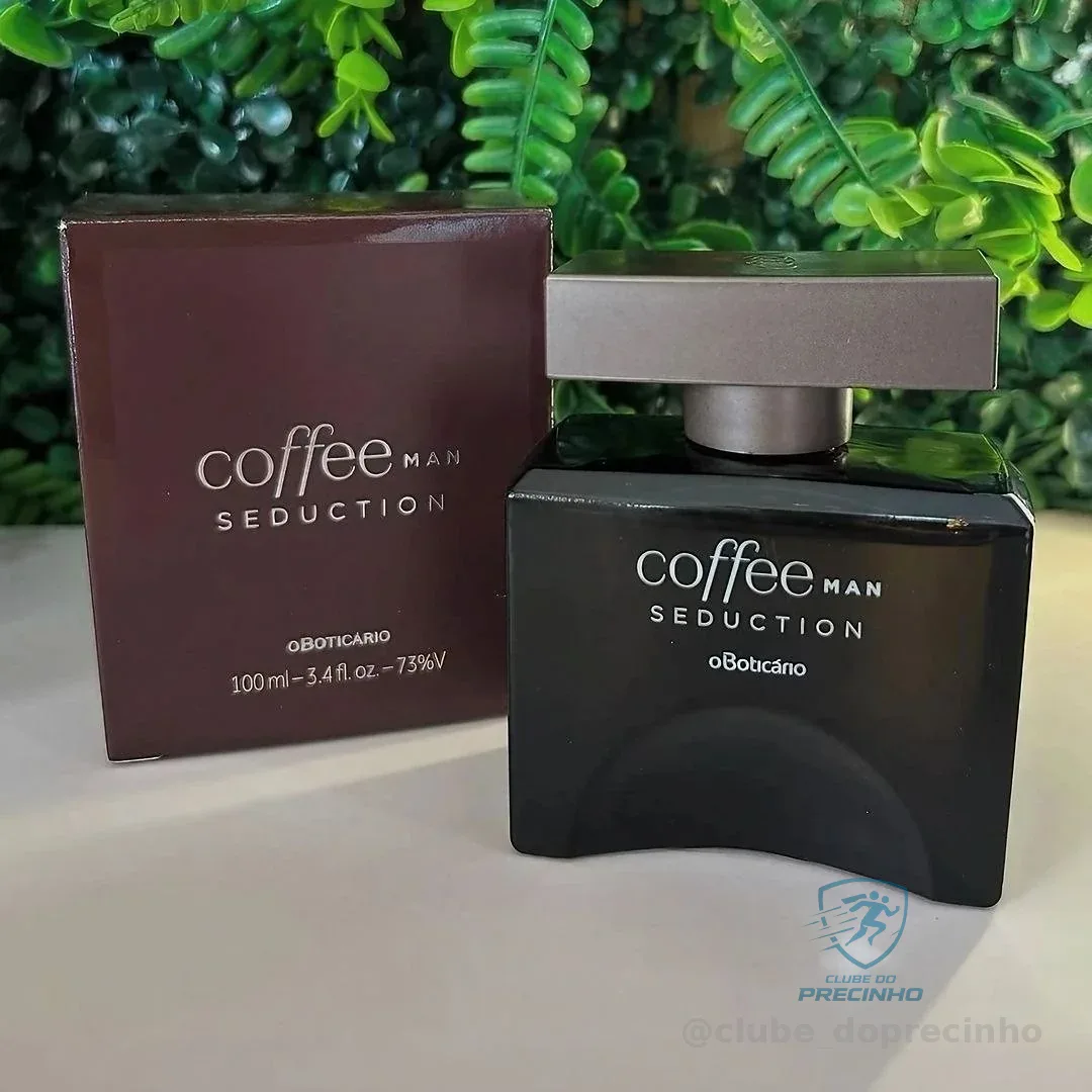Perfume Boticário Coffee Man Seduction Oriental Amadeirado 100ml