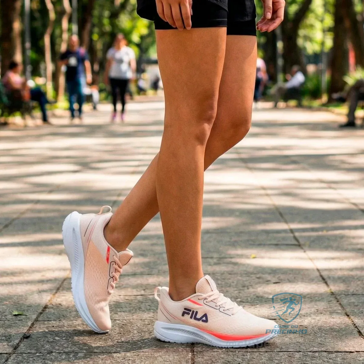 Tênis Fila Rise Up Feminino Confortável Mesh Leve Esportivo