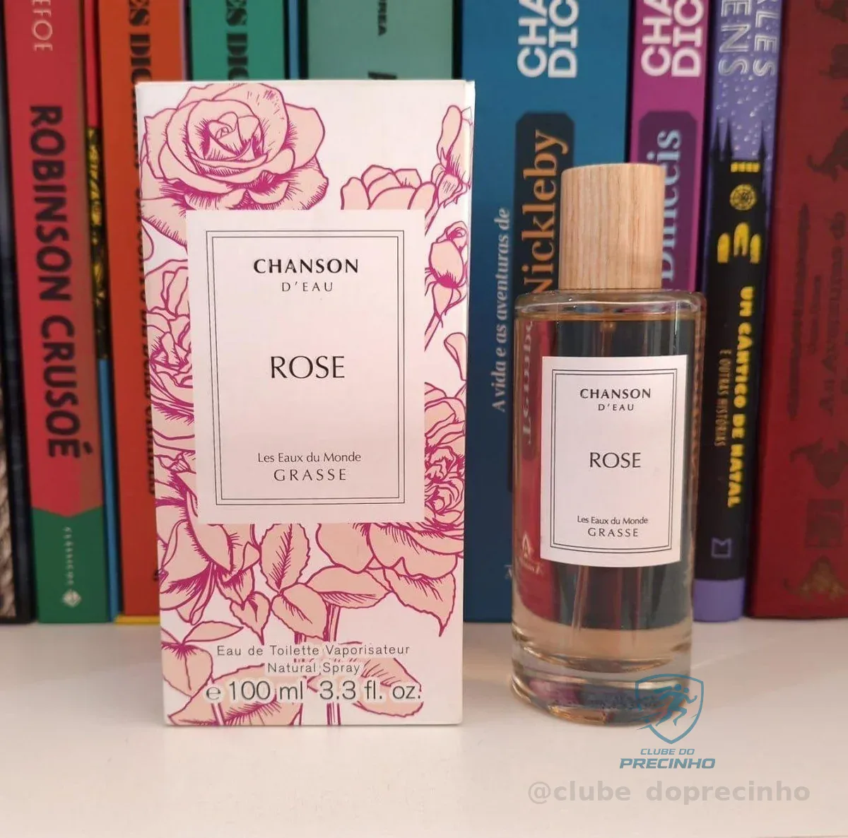 CHANSON D'EAU Perfume Rose Eau de Toilette Feminino 100ml