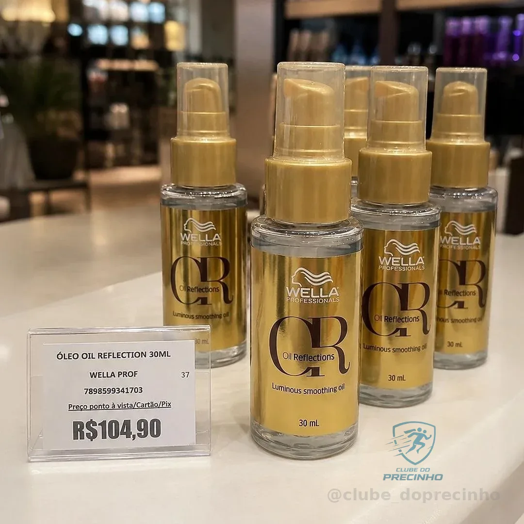 Wella Professionals Oil Reflections Óleo Capilar 30 ml- a embalagem pode variar