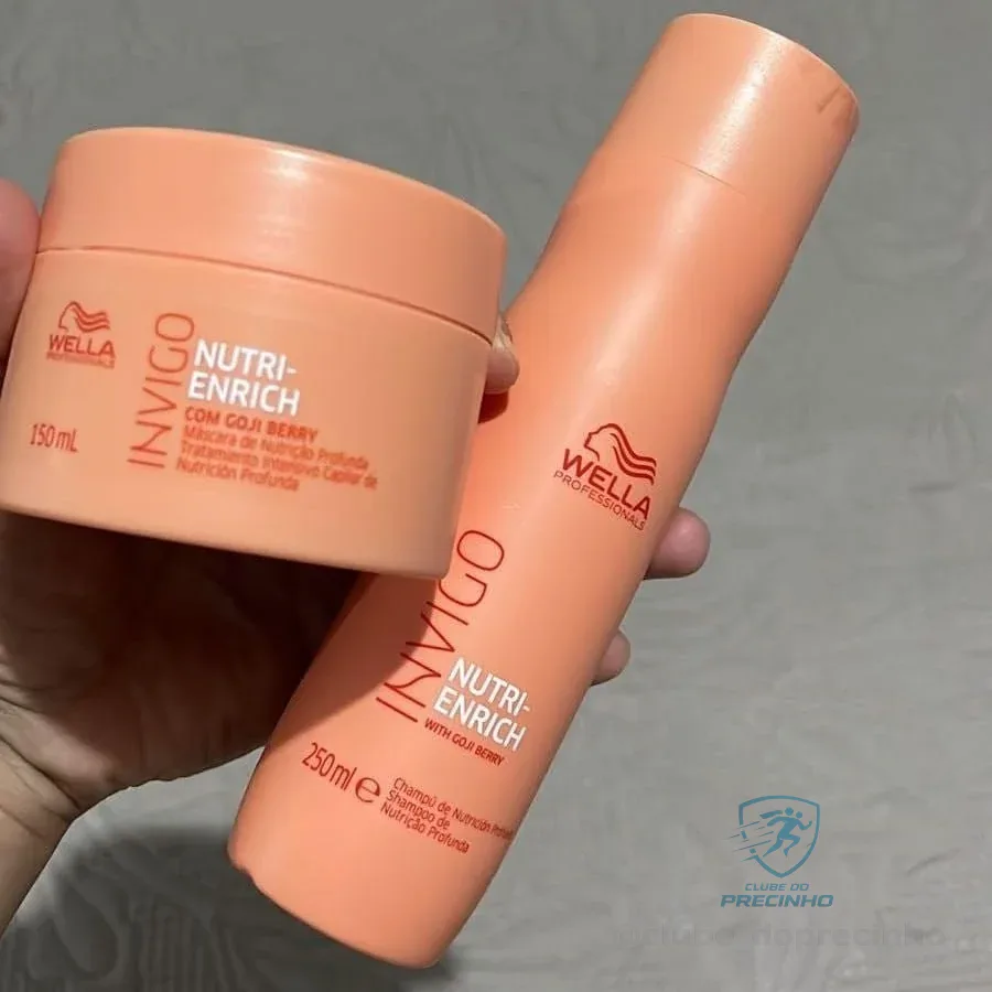 Kit Wella Professionals Invigo Nutri-Enrich (Shampoo e Máscara)