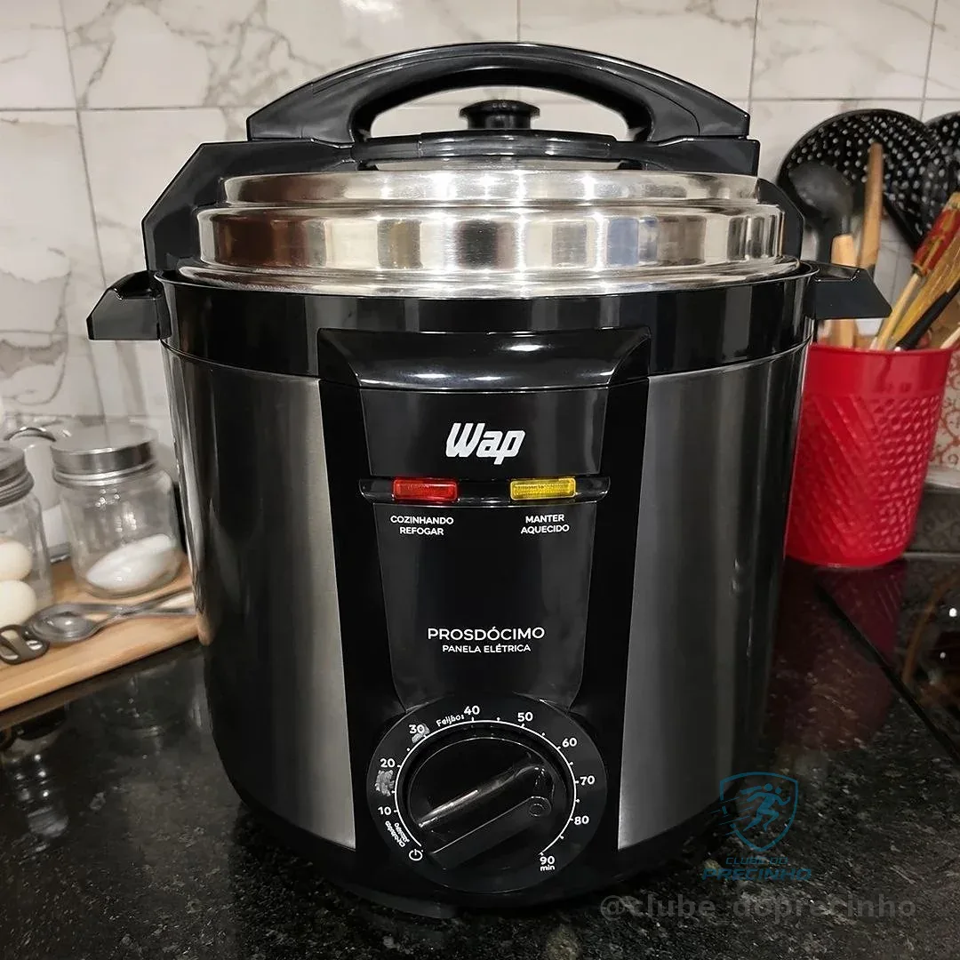 WAP Panela de Pressão Elétrica em Inox WPPE2 5L 900W 127V