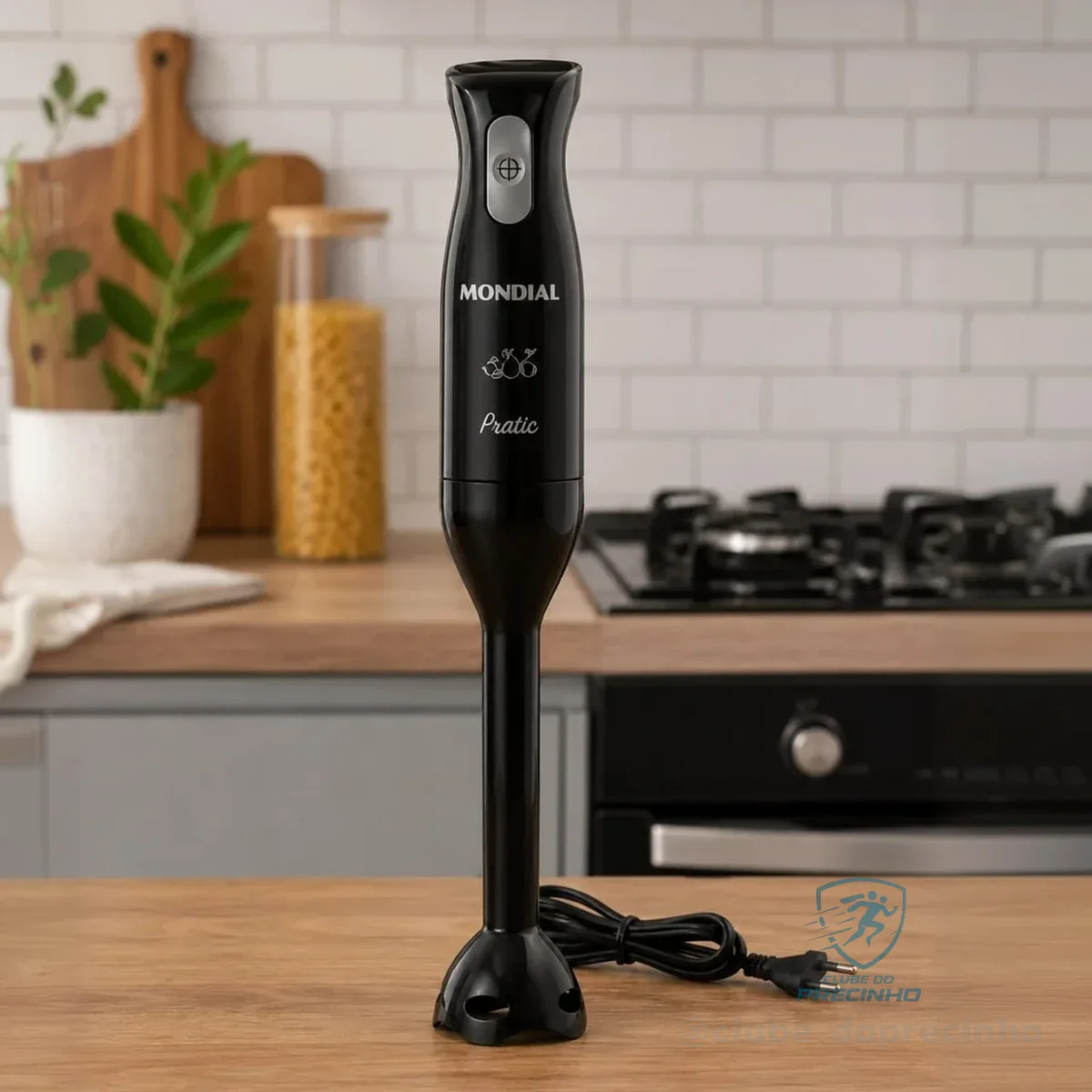 MONDIAL Mixer Pratic, Preto, 200W, 220V - M-15-B