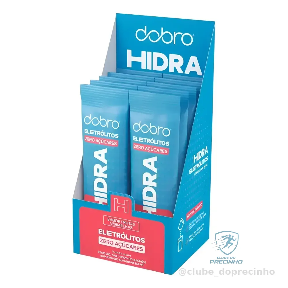 Hidra Eletrolitos Repositor Frutas Vermelhas 10un 7g Dobro Chocolate