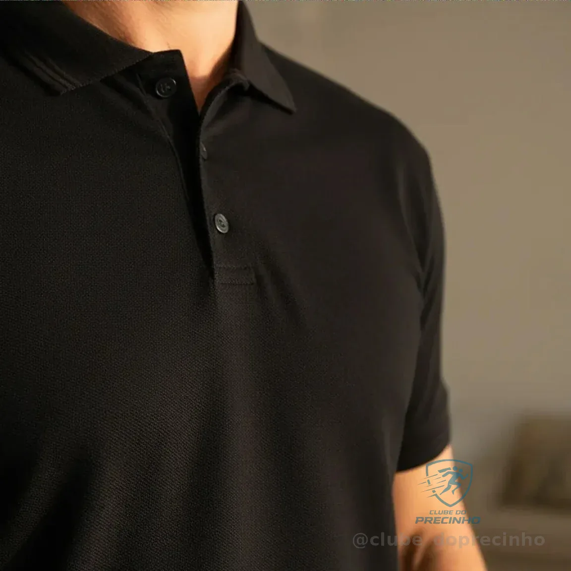Camiseta Gola Polo Blusa Masculina Uniforme Lisa Confortável